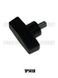 Knob,plastic two arm 1/4"-20x9/16"