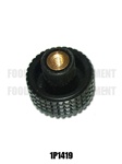 Knob,knurled rim 1/4"-20