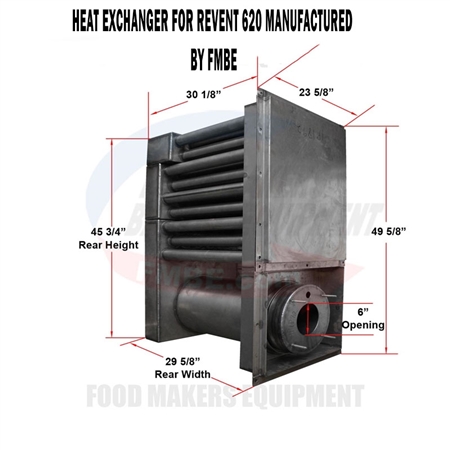 Revent 620 Heat Exchanger.