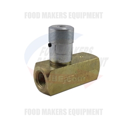 FMBE SP-100G Pan Greaser Flow Control Valve.