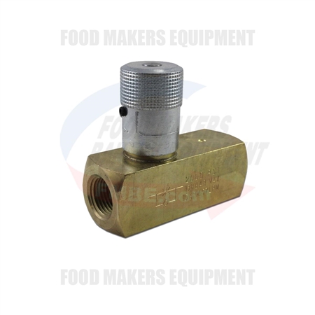 FMBE SP-100G Pan Greaser Flow Control Valve.