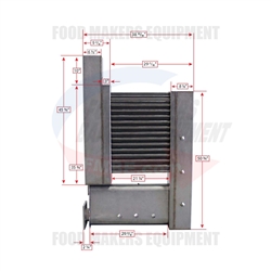 Baxter Rack Oven - OV210GM2B FME Heat Exchanger.