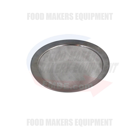 Pan Greaser Stainless Steel Round Strainer. O.D. 5-7/8"
