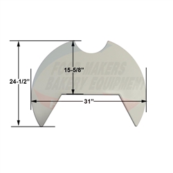 ABS SM120T Safety Bowl Cover Lid.
