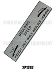 Fortuna KM Moulding Speed Label