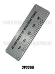 Formula KM Adjustment Ruler Label