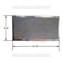 Revent 7100 Series Metal Filter