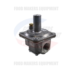 Revent / Hobart / Baxter Gas Pressure Regulator: 3/4 In, 3 to 6" WC