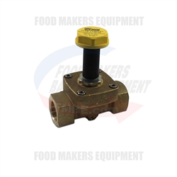 TMB Deck Oven ZOOM / TAG Solenoid Valve Body 1/2" FPT
