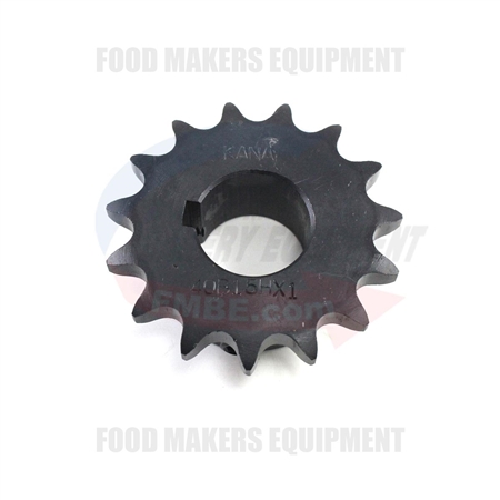 FMBE SPG-FA / SPG-FA-E Sprocket Chain #40x15 Teeth. 1" bore