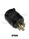 Plug: Male, Straight-Blade, 3-Prong, 15a 125v