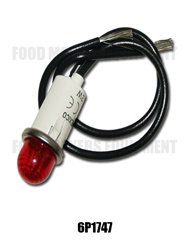 Baxter OV850 Red Indicator Bulb 28v.