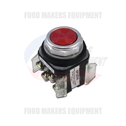 Baxter OV850 Red Pushbutton 30.5mm