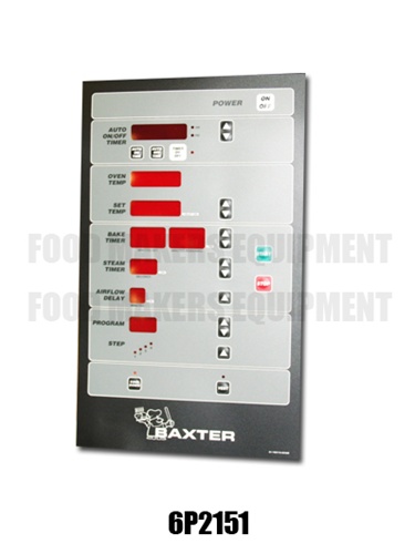 Baxter BXA2G control touchpad / display.