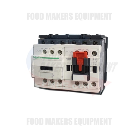 Contactor 12A, 120V, Reversing 3-Pole 120V Coil.