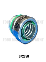 Cord connector 3/4", Alum.