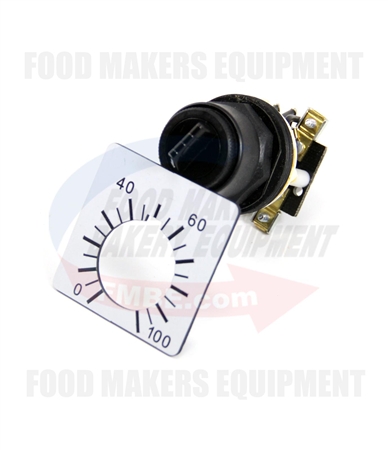 Square D Potentiometer 30mm, 2 Watts, Single 9001SK2108