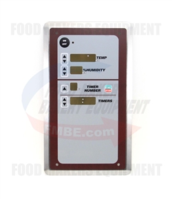 Baxter Proofer PW2E Control Plate w/Overlay.
