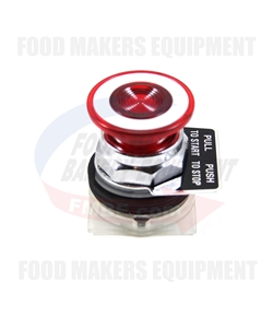 Non Illuminated Red Maintenance Push button