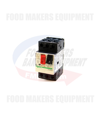 IEC Manual Starter Pushbutton Type, 1.6-2.5a, 600v Max