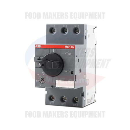 LBC LROG Contact Block ABB MS116. 15amp, 3ph.