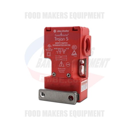 Sottoriva Divider Front Cover Safety Switch. RED Trojan 5.