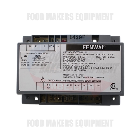 Revent Oven Ignition Module Fenwall.