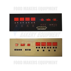 LBC Proofer LRP Control Panel Touchpad Overlay Only.