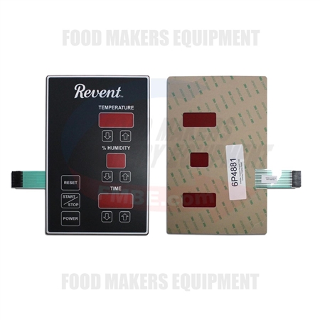 Revent 7100 Series Keypad Overlay