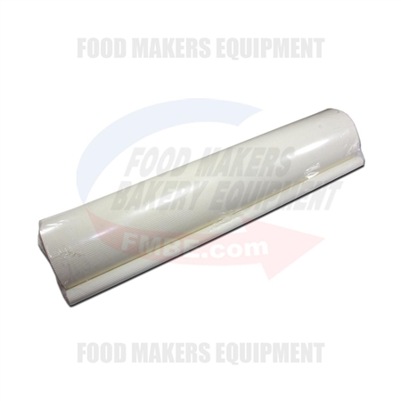 Rondo Endless Conveyor Belt: 24" x  94" . (Food Graded White).