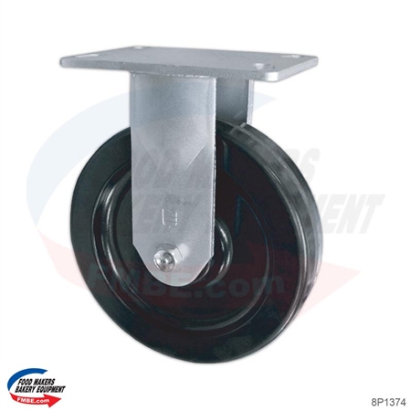 Super Duty Rigid Plate Caster 8" x 2" Monster Wheel