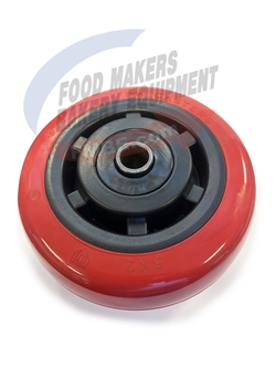 Wheel: Red Only 5x2"