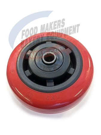 Wheel: Red Only 5x2"