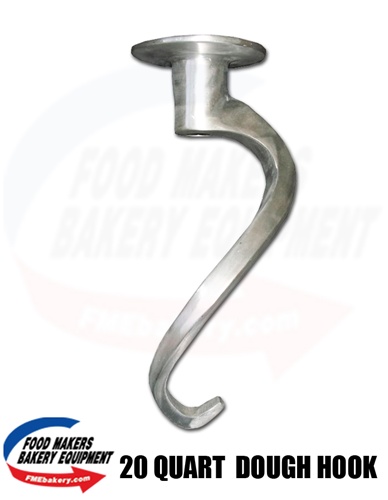 Hobart 20 Quart Mixer Dough Hook, Spiral