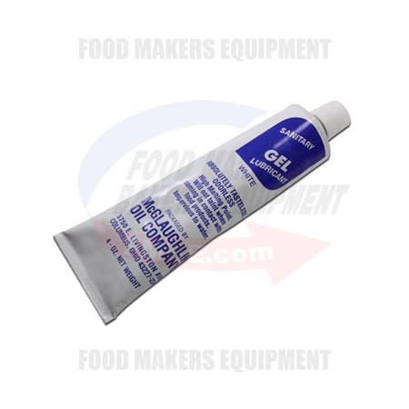 Sanitary Gel Depositor 4oz Lube. Food Grade Lubricant.