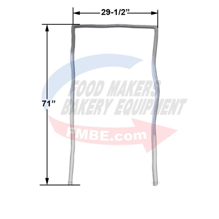 Baker's Aid BAP-1-RI Door Gasket.