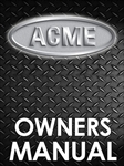 Acme Rol Sheeter 8-88 Manual