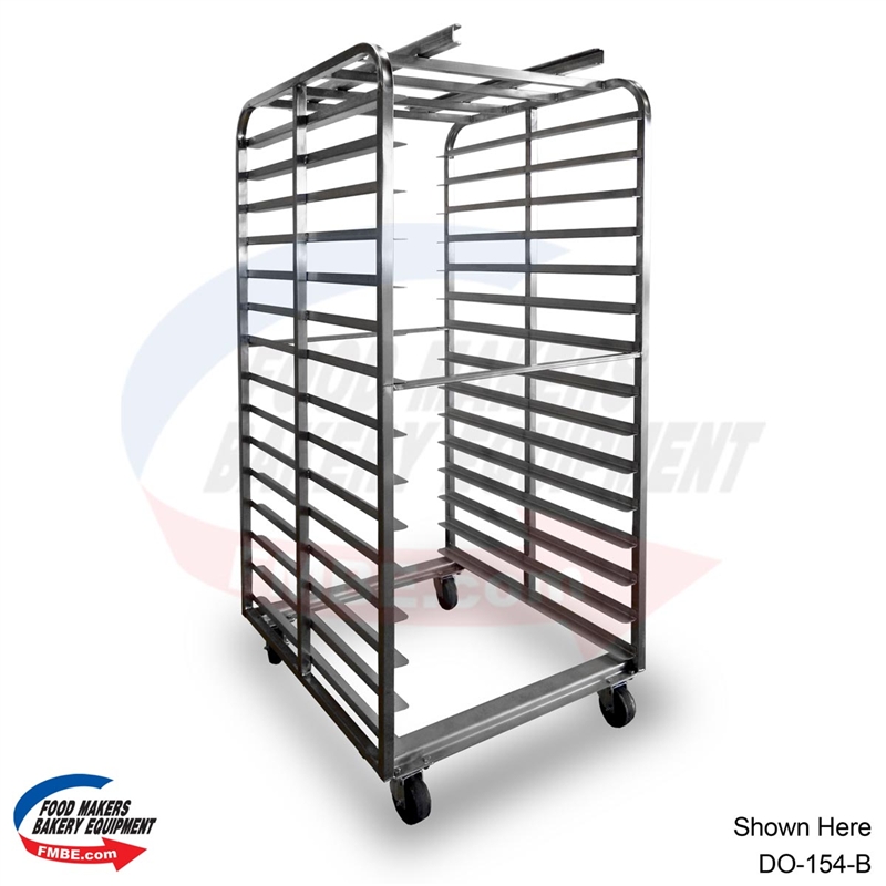 Stainless Steel 15 Layer 30 Pans Bread Baking Tray Rack Trolley with Wheels  