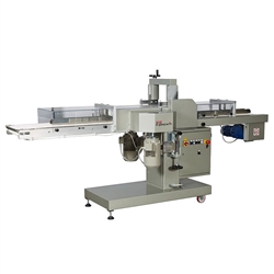 Horizontal slicer with 1 cutting disk