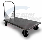 Stainless Flat Bed Utility Cart